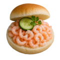 Broodje Noorse garnalen