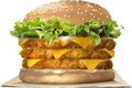 Triple chicken burger
