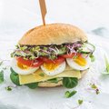 Broodje ham,kaas en ei