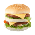 Double cheeseburger