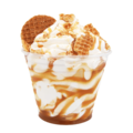 Sundae stroopwafel