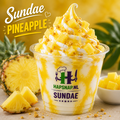 Sundae pineapple