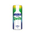 Absolut Vodka and Sprite 250ml