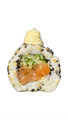 Komkommer zalm roll