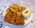 Gepaneerde kabeljauw