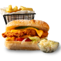 Crunchy Spicy Chicken Burger MENU