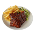 Spareribs menu
