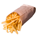 Gezinszak patat klein