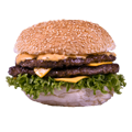 Double cheese burger