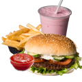 Hercules burger XXL menu