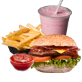 Jurassic burger menu