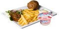 Plate gehaktbal