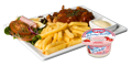Plate gipsy chicken