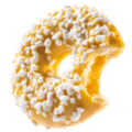 Lemon pie donut