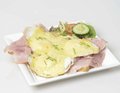 Uitsmijter ham en kaas