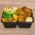 Roti kerrie kippenbout