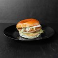 Cheesy bacon burger