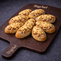 Lookbrood met kaas en kip