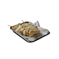 Tteok-kkochi with sprinkled cheese powder 2 sticks, with sausage