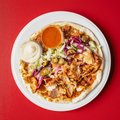 Turkse pizza met döner