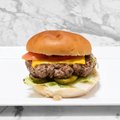 Huisgemaakte truffel beef burger