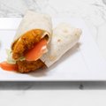 BBQ chicken strip wrap