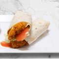 Home style chicken strip wrap