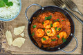 Prawns Madras Masala with Rice