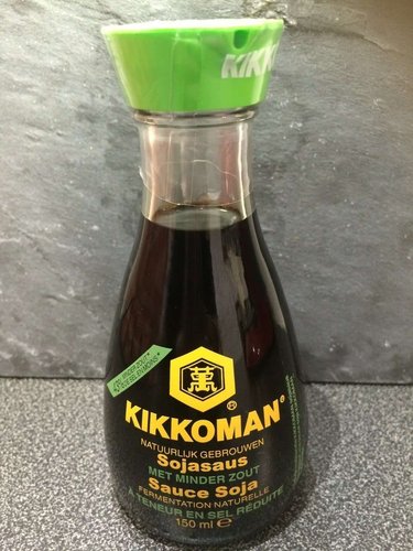 Soya sauce Kikkoman, Green less salt