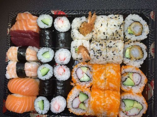 Sushi en sashimi mix (2 personen) 38 stuks