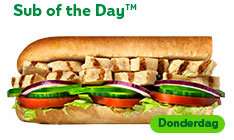 Maandag: Sub of the Day