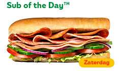 Zaterdag: Sub of the Day