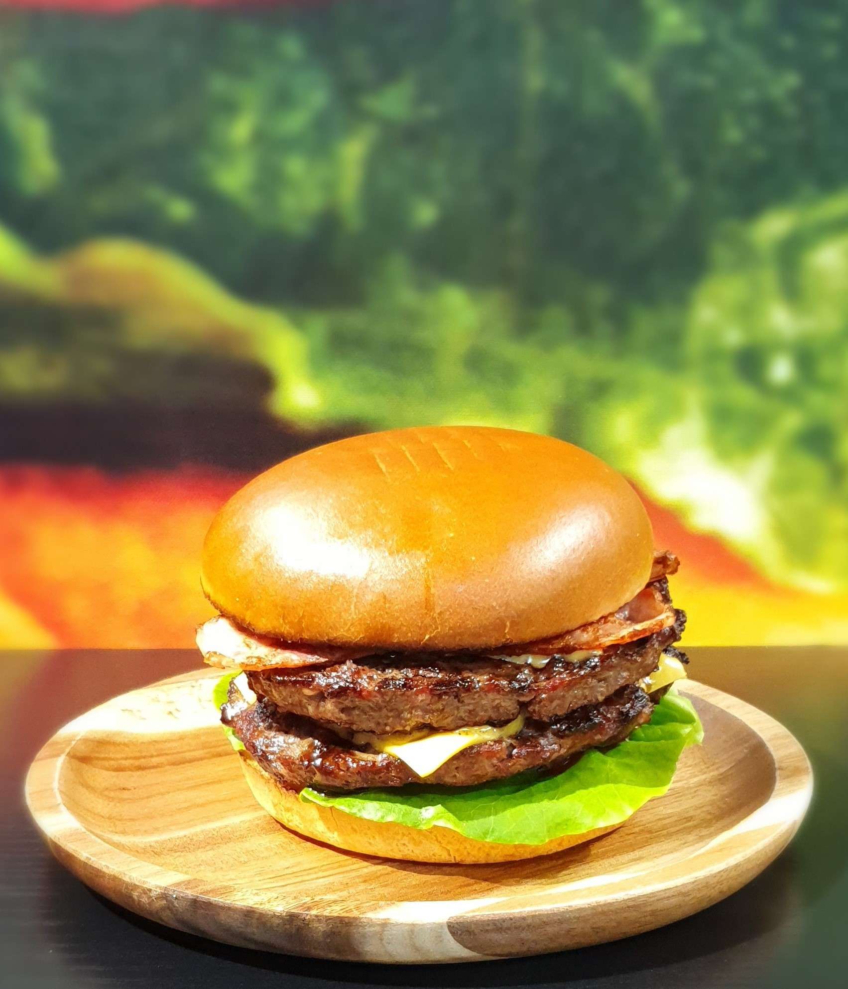 Menu Beefburgers Vers Van De Grill