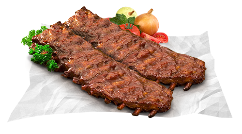 Spareribs menu van de lava grill
