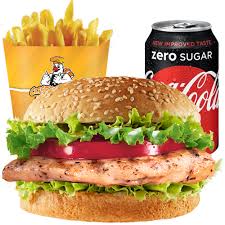 Chickenburger menu