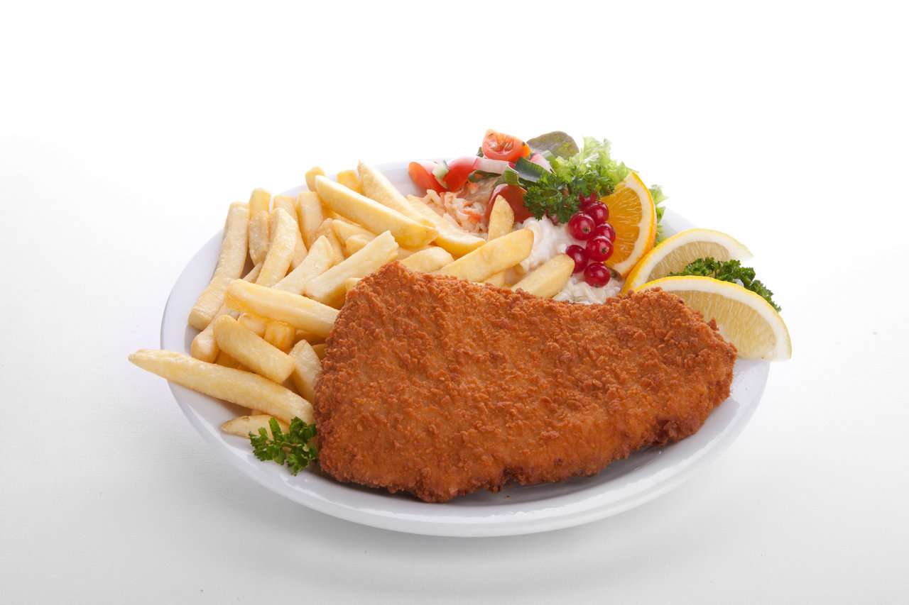 Menu’s schnitzel