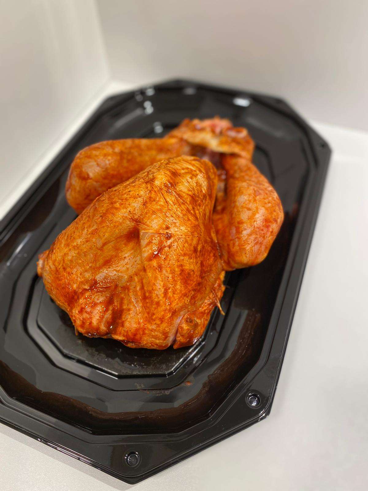 Onbereide kip- kalkoen producten