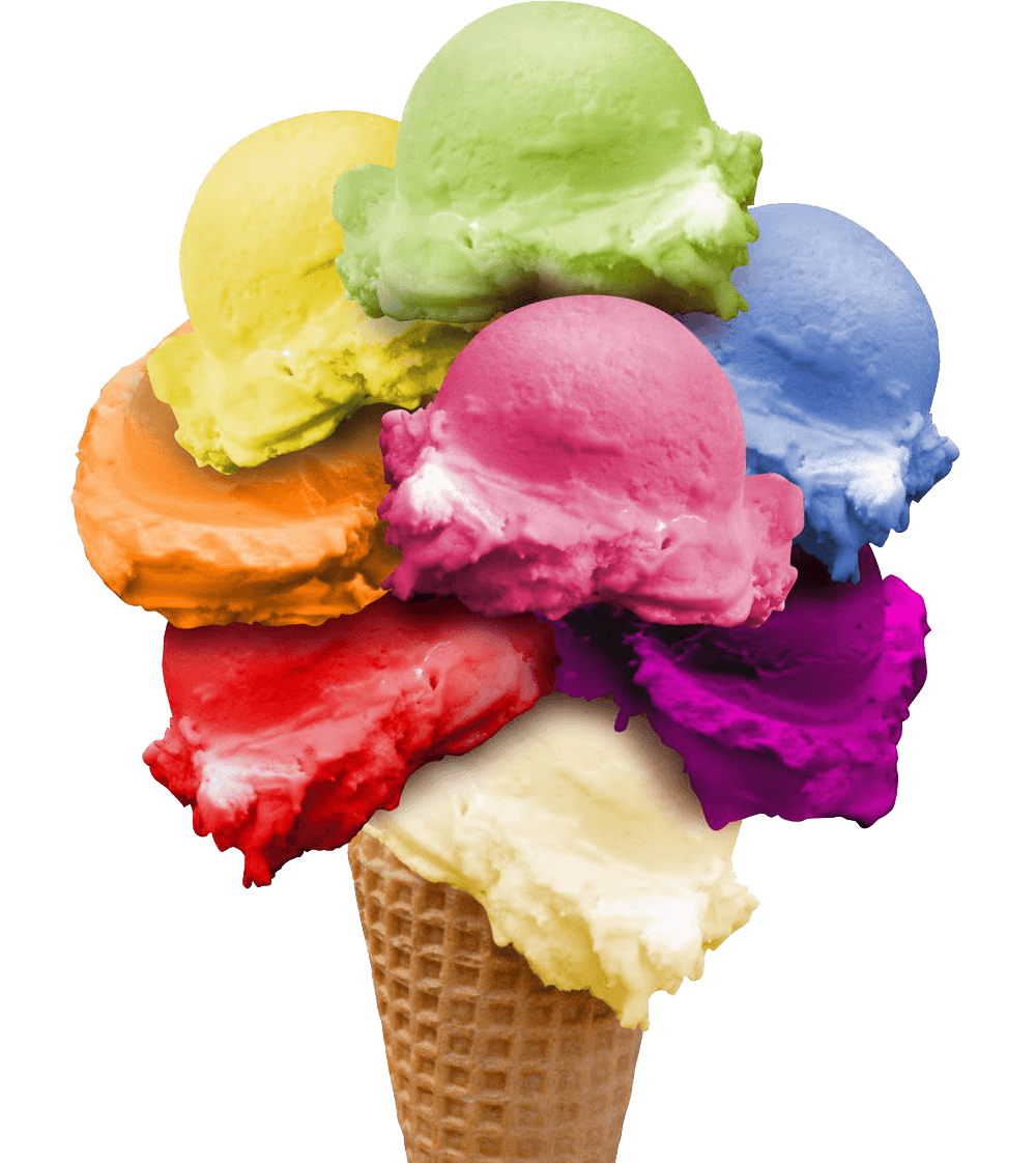 Italiaans ijs of softijs
