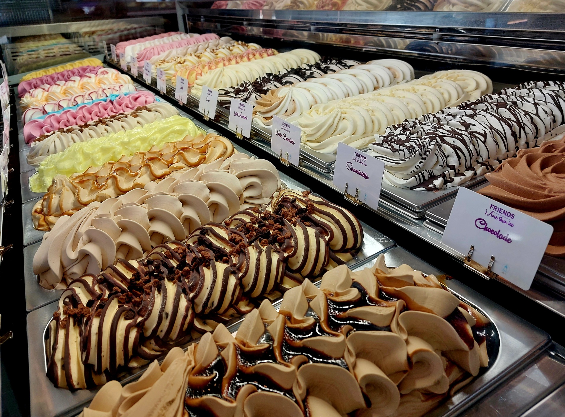 Italiaans ijs of softijs