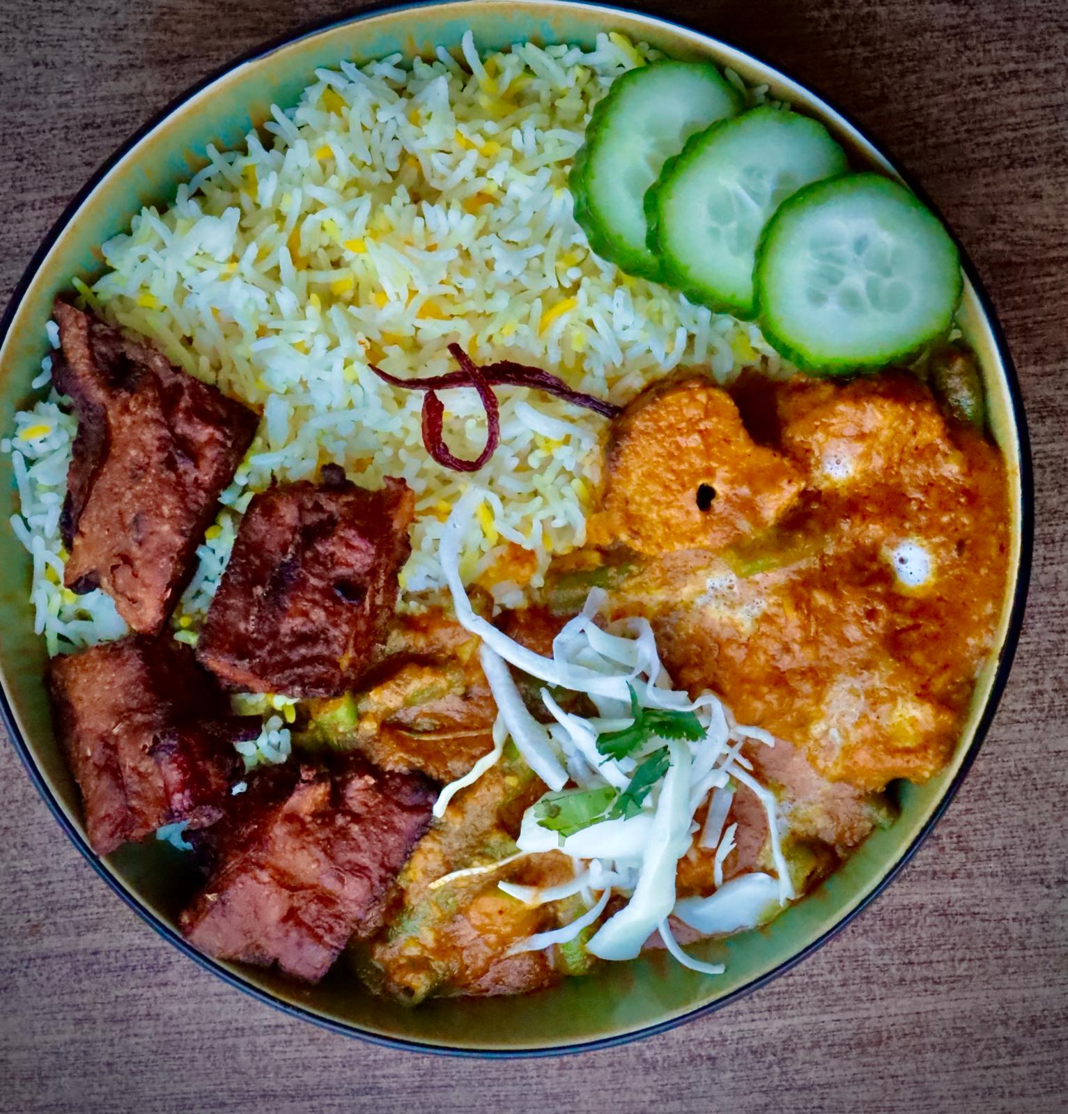 Indian style pokebowl