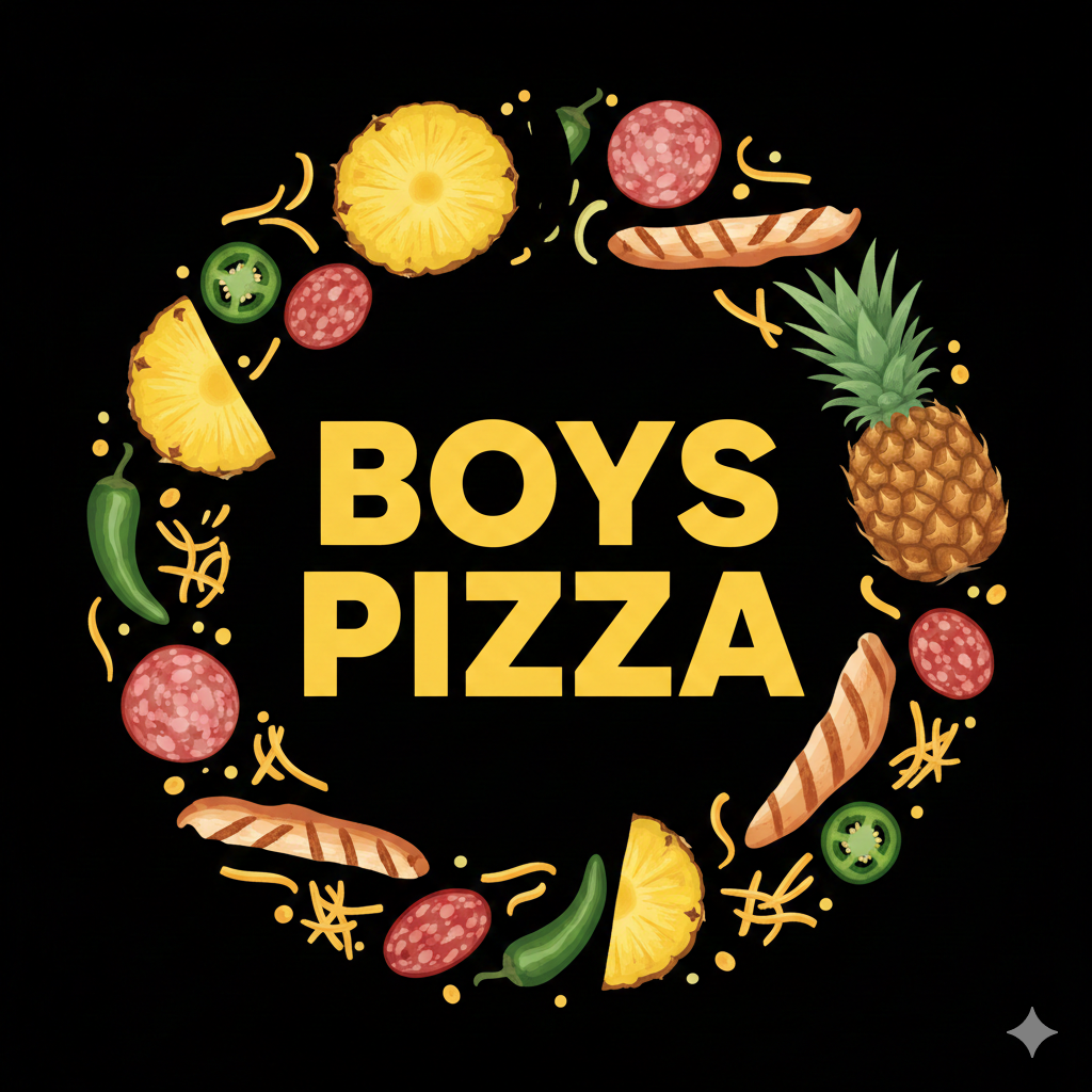 Boy's pizza's