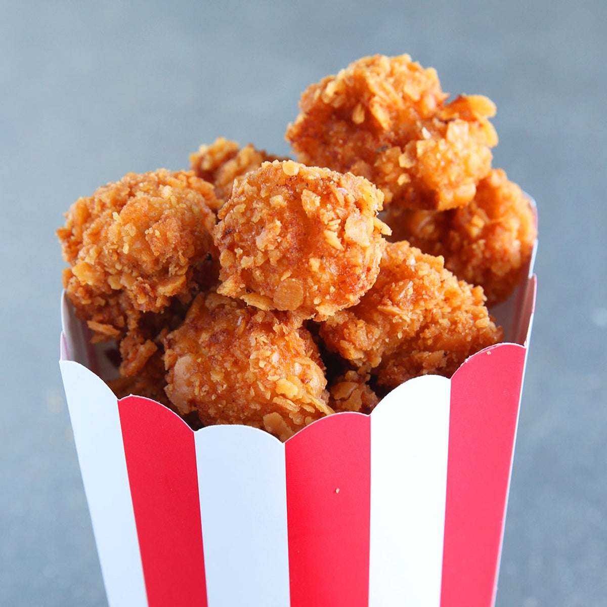 Chicken popcorn bites