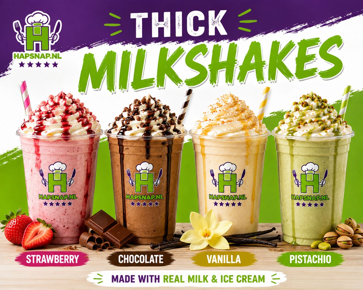 Thick milkshakes